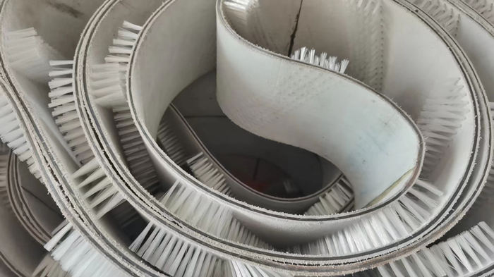 Wide Flexible Belt Brush