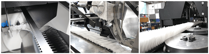 Double Band Strip Brush