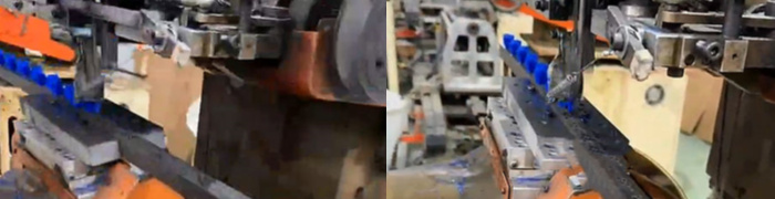 Forklift Wheel Cleaning Strip Brush