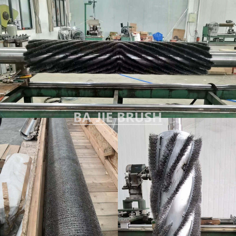 Wire Spiral Roller Brush