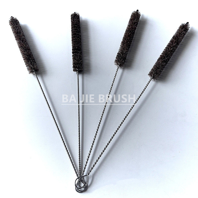 Horse Hair Tube Cleaning Brush