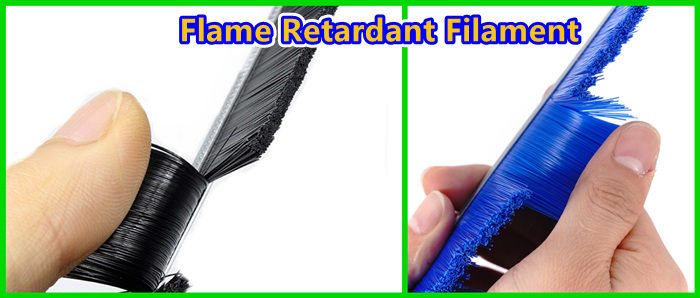 Flame Retardant Filament Strip Brush