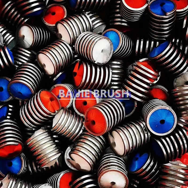 Stainless Steel Backing Climbing Rope Brush